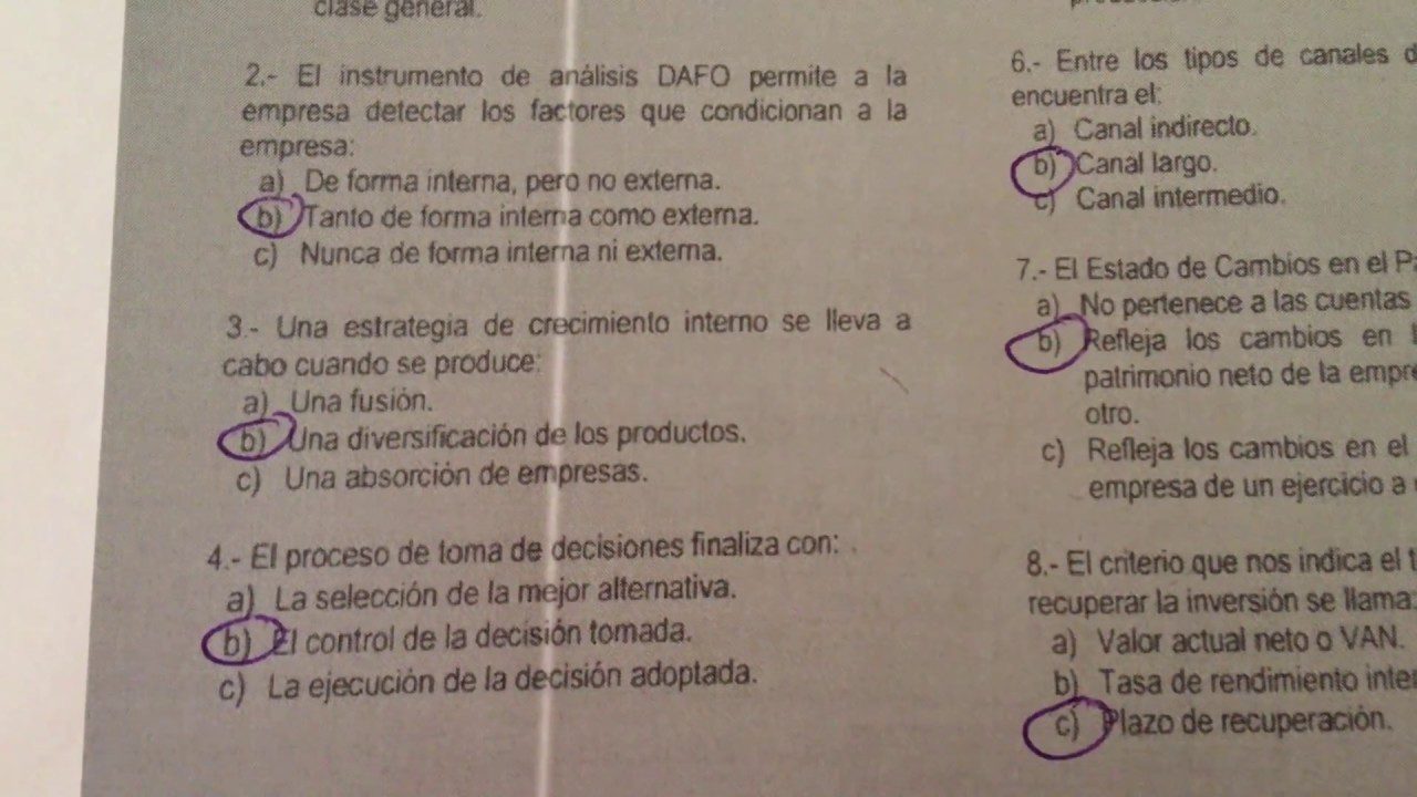 preguntas tipo test economía selectividad andalucía resueltos