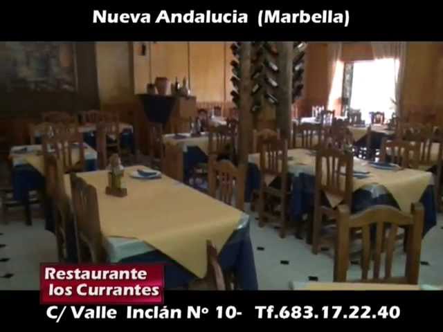 restaurante nueva andalucía paradas