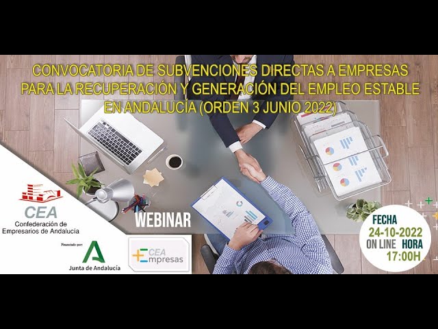 subvencionesandaluciaempresas Andalucía Noticias 24h subvenciones andalucia empresas