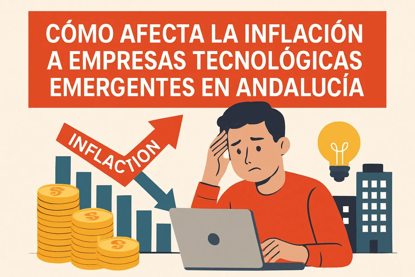 comoafectalainflacionaEmpresastecnologicasemergentesenAndalucia Andalucía Noticias 24h cómo afecta la inflación a Empresas tecnológicas emergentes en Andalucía