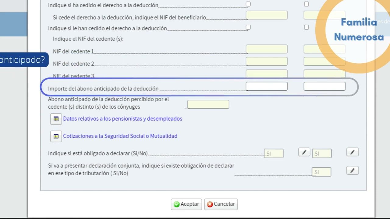 deduccion andalucia por familia numerosa