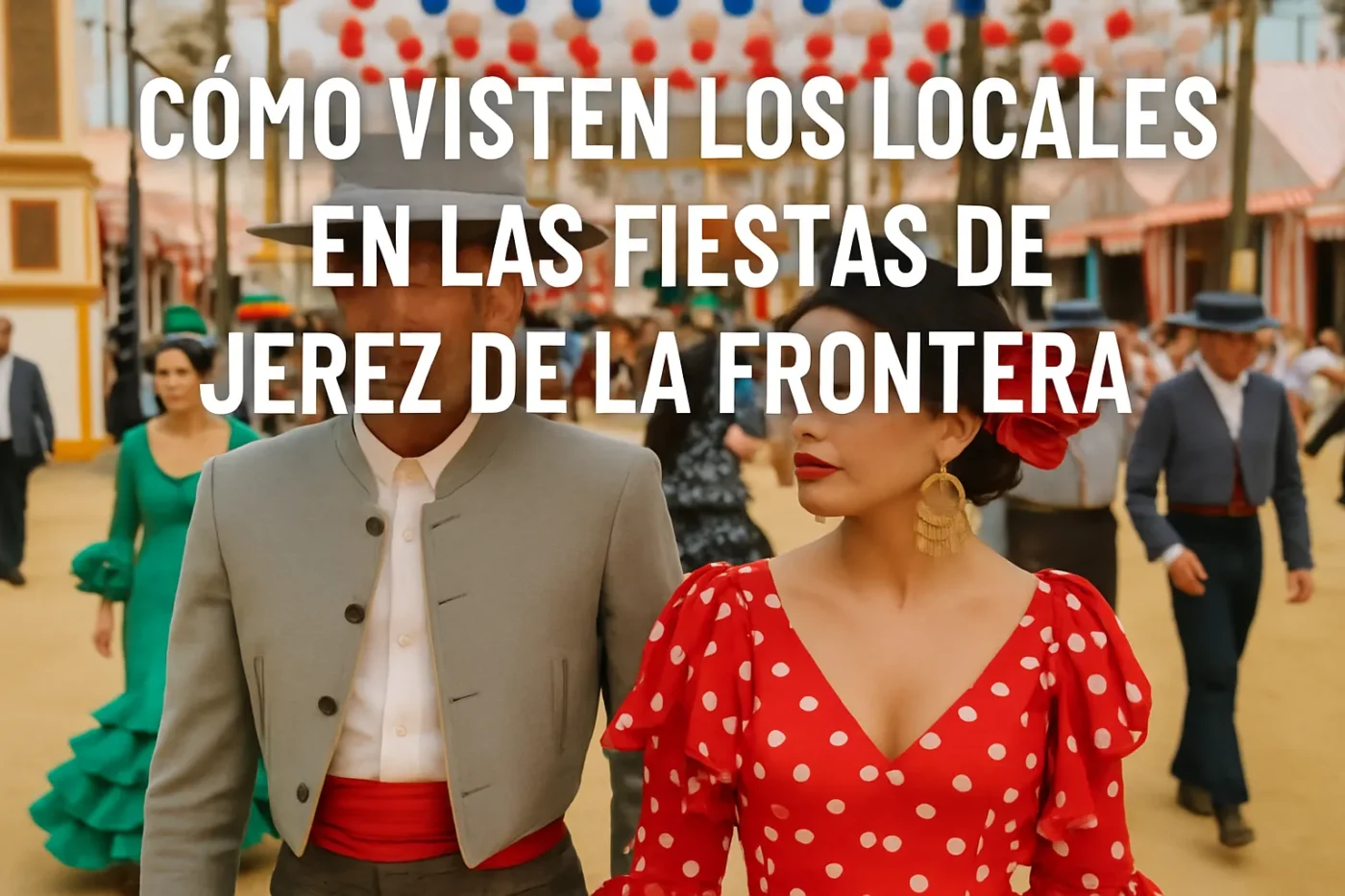 comovistenloslocalesenlasfiestasdeJerezdelaFrontera Andalucía Noticias 24h cómo visten los locales en las fiestas de Jerez de la Frontera