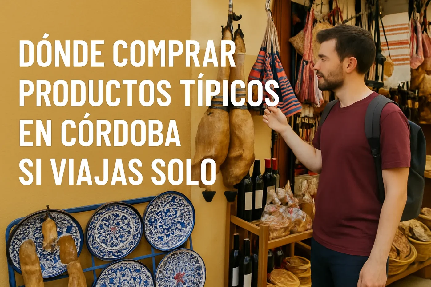 dónde comprar productos típicos en Córdoba si viajas solo