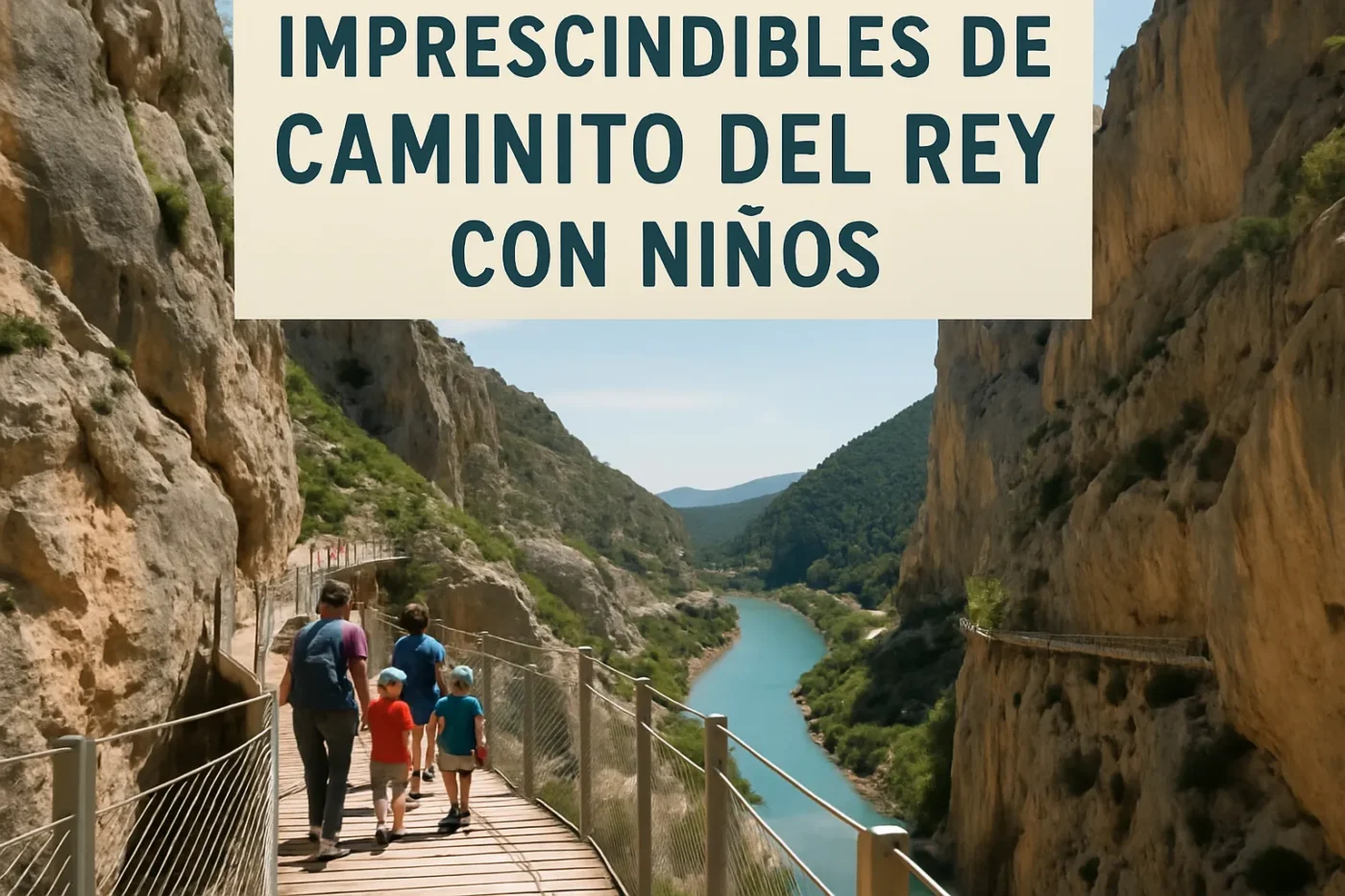 lugaresimprescindiblesdeCaminitodelReyconninos Andalucía Noticias 24h lugares imprescindibles de Caminito del Rey con niños
