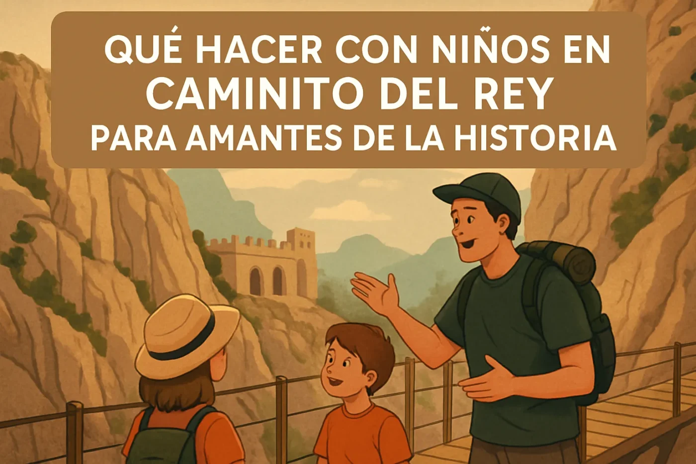 quehacerconninosenCaminitodelReyparaamantesdelahistoria Andalucía Noticias 24h qué hacer con niños en Caminito del Rey para amantes de la historia