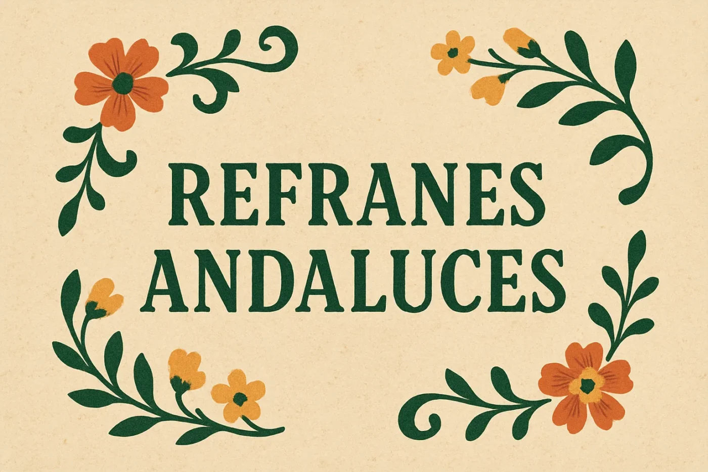 refranesandaluces Andalucía Noticias 24h refranes andaluces