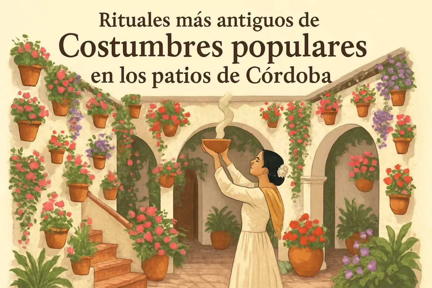 ritualesmasantiguosdeCostumbrespopularesenlospatiosdeCordoba Andalucía Noticias 24h rituales más antiguos de Costumbres populares en los patios de Córdoba