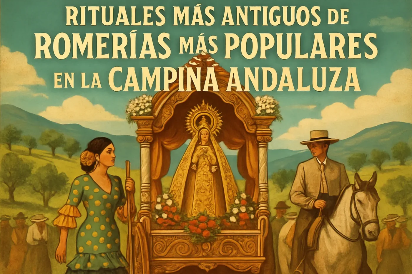 ritualesmasantiguosdeRomeriasmaspopularesenlacampinaandaluza Andalucía Noticias 24h rituales más antiguos de Romerías más populares en la campiña andaluza