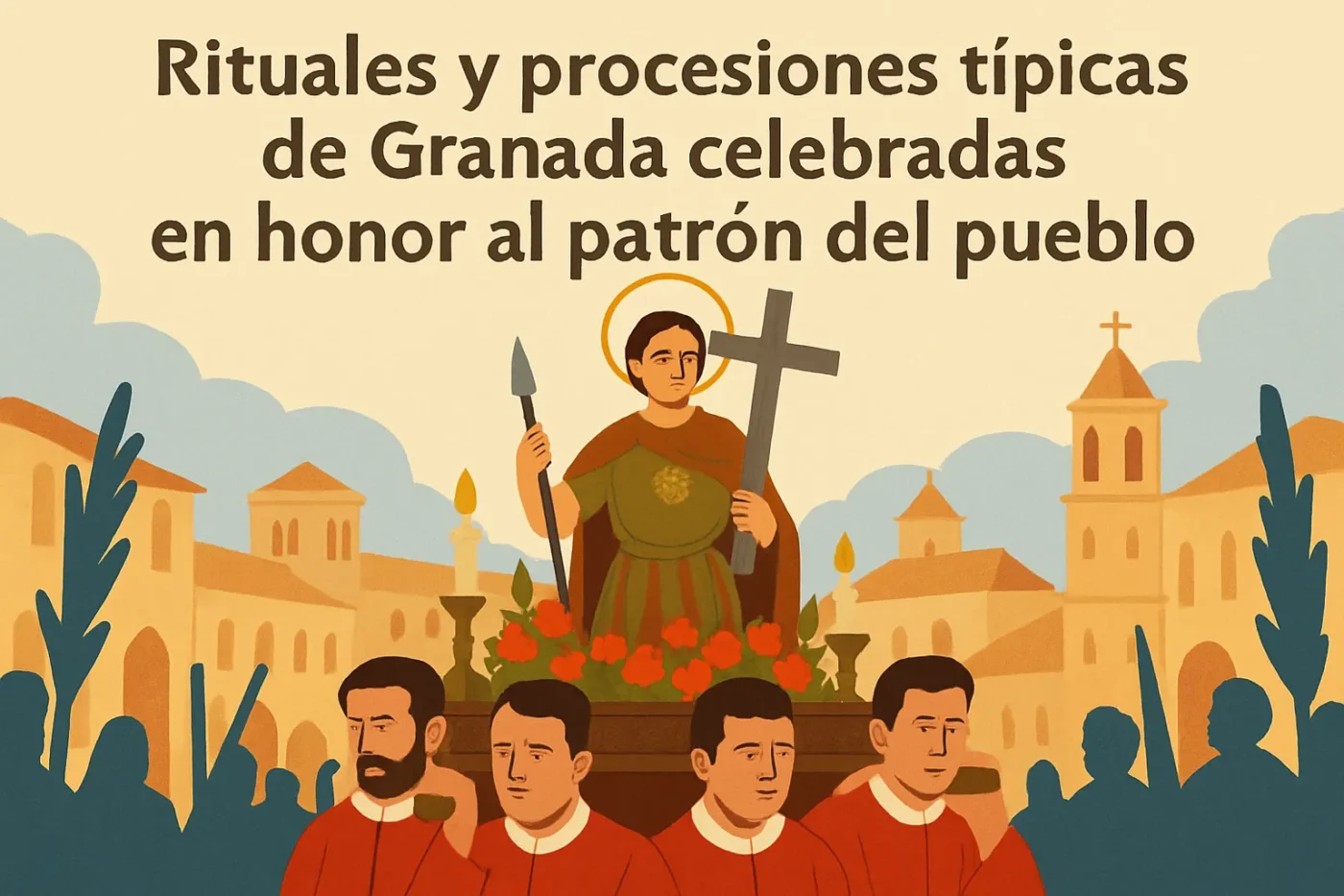 rituales y procesiones típicas de Granada celebradas en honor al patrón del pueblo