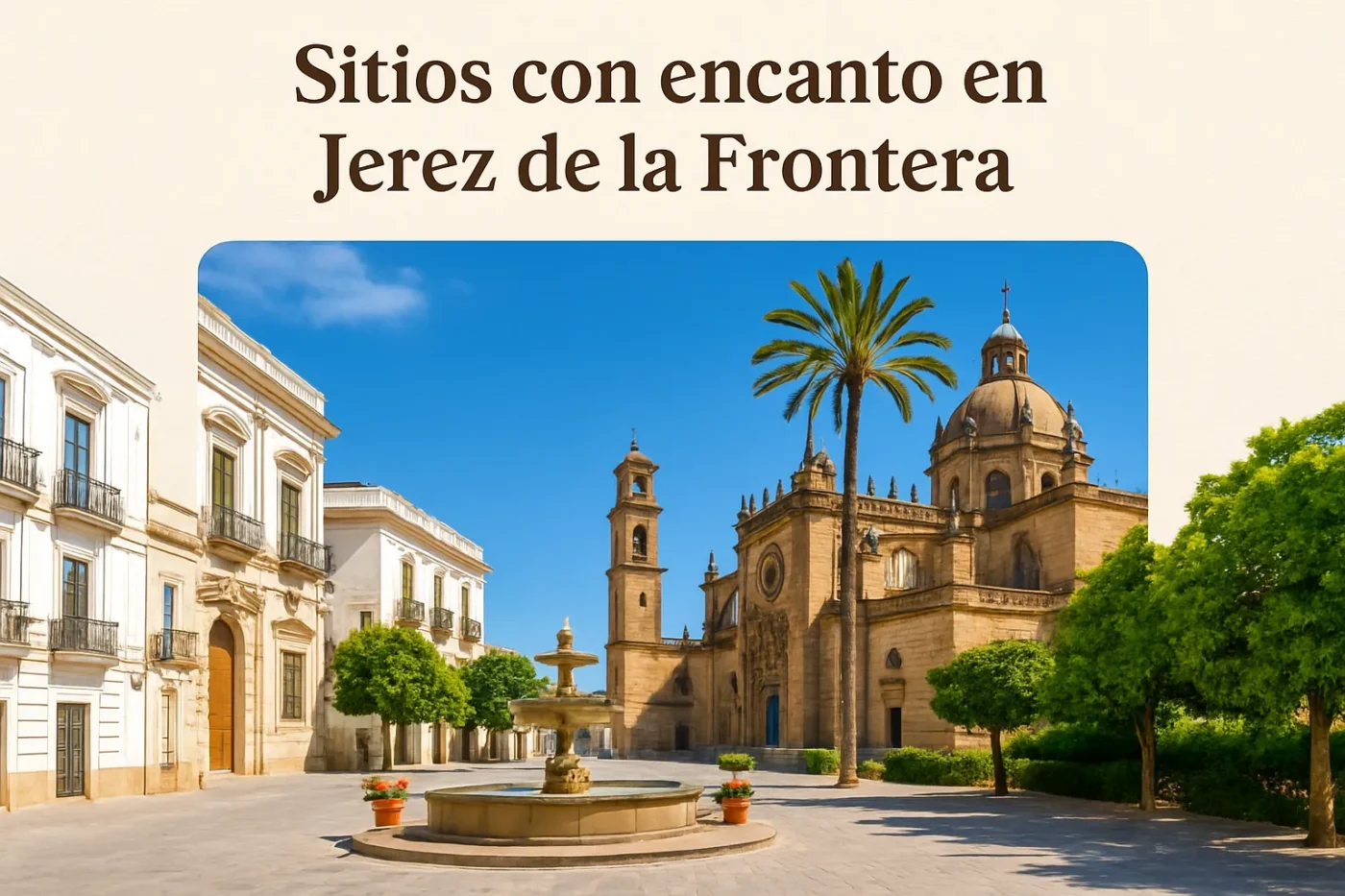 sitiosconencantoenJerezdelaFrontera Andalucía Noticias 24h sitios con encanto en Jerez de la Frontera