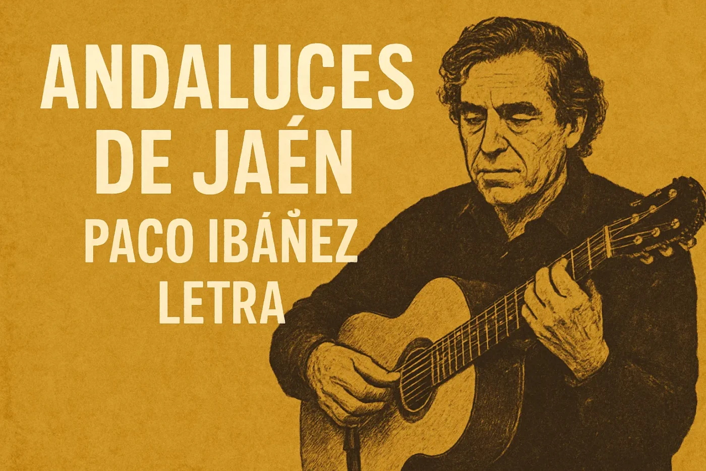 andalucesdejaenpacoibanezletra Andalucía Noticias 24h andaluces de jaen paco ibañez letra
