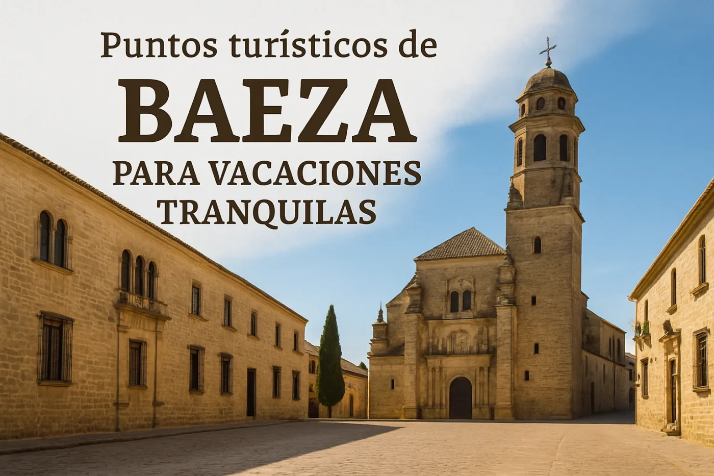puntosturisticosdeBaezaparavacacionestranquilas Andalucía Noticias 24h puntos turísticos de Baeza para vacaciones tranquilas