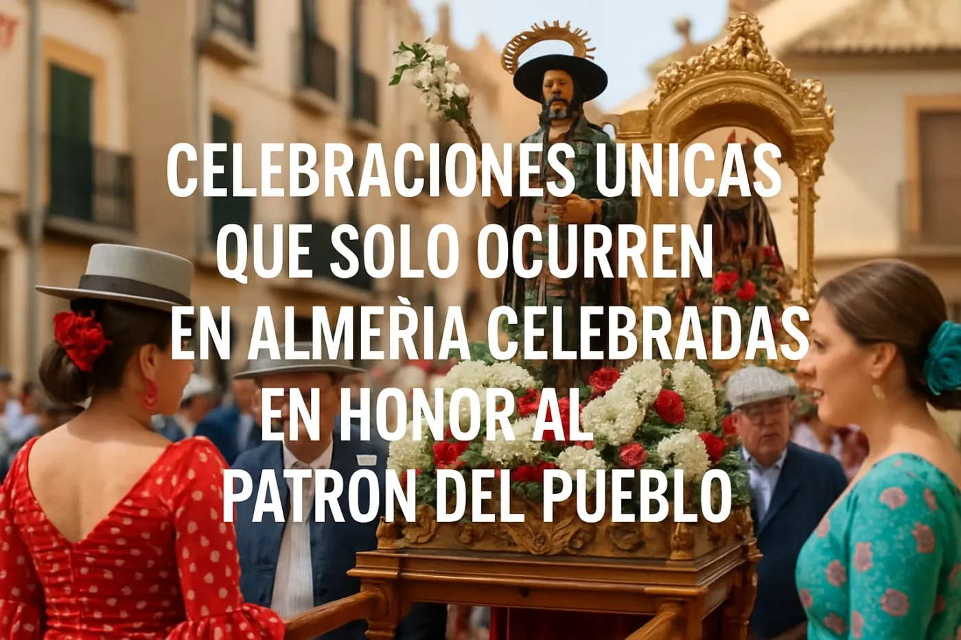 celebraciones únicas que solo ocurren en Almería celebradas en honor al patrón del pueblo
