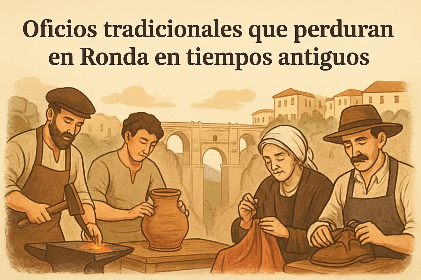oficiostradicionalesqueperduranenRondaentiemposantiguos Andalucía Noticias 24h oficios tradicionales que perduran en Ronda en tiempos antiguos
