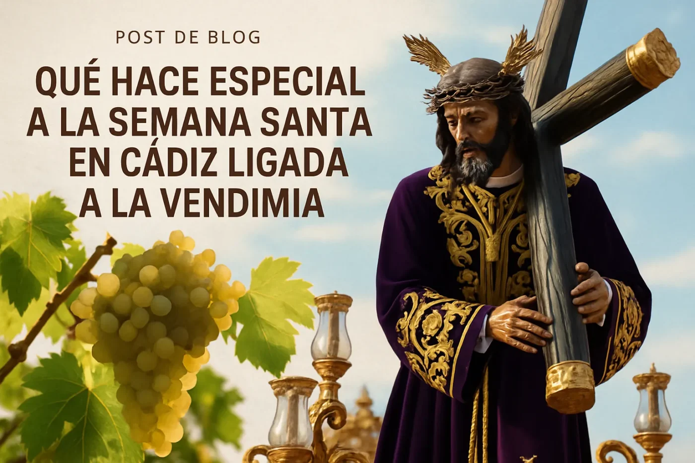 quehaceespecialalaSemanaSantaenCadizligadasalavendimia Andalucía Noticias 24h qué hace especial a la Semana Santa en Cádiz ligadas a la vendimia