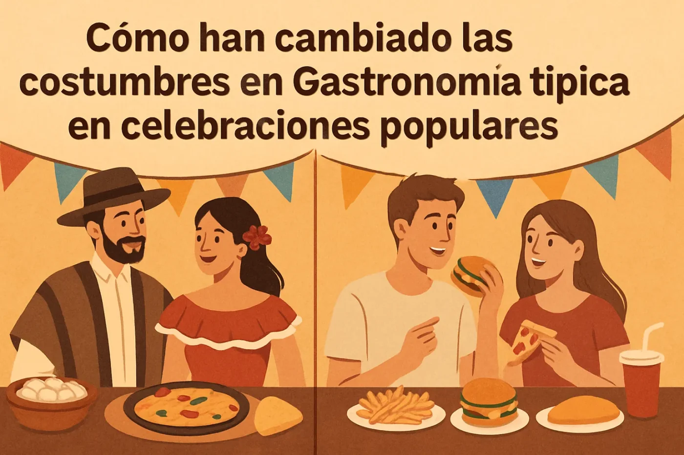 comohancambiadolascostumbresenGastronomiatipicaencelebracionespopulares Andalucía Noticias 24h cómo han cambiado las costumbres en Gastronomía típica en celebraciones populares