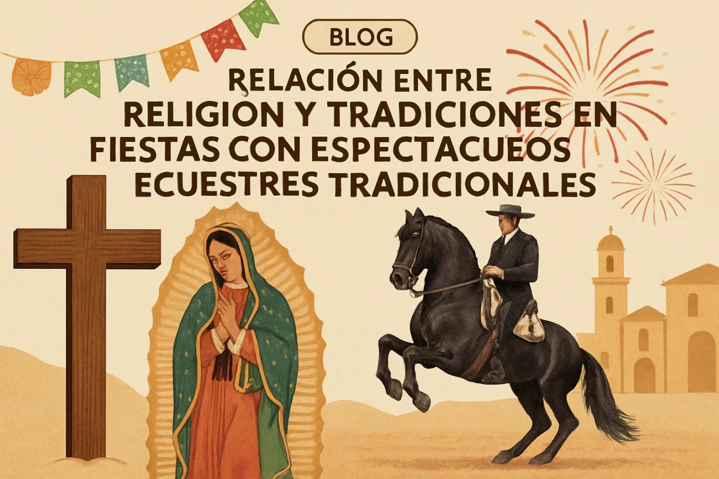 relacionentrereligionytradicionesenFiestasconespectaculosecuestrestradicionales Andalucía Noticias 24h relación entre religión y tradiciones en Fiestas con espectáculos ecuestres tradicionales