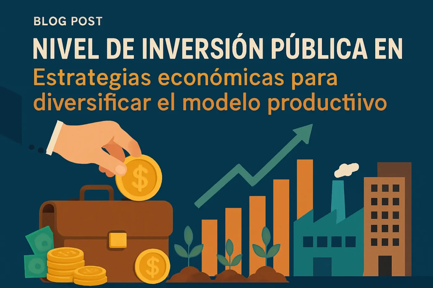 niveldeinversionpublicaenEstrategiaseconomicasparadiversificarelmodeloproductivo Andalucía Noticias 24h nivel de inversión pública en Estrategias económicas para diversificar el modelo productivo