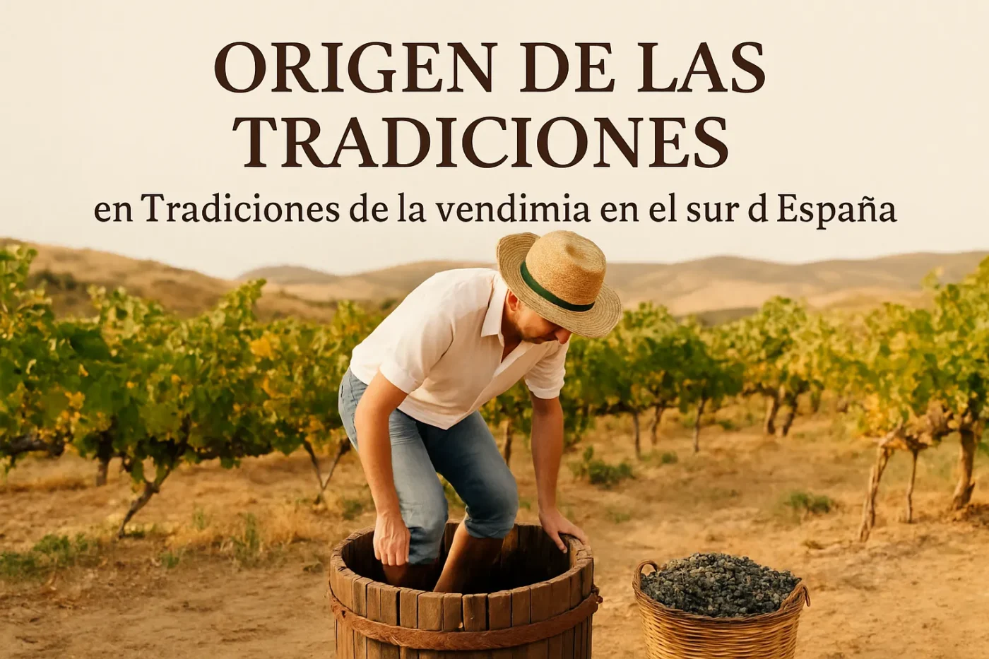 origen de las tradiciones en Tradiciones de la vendimia en el sur de España