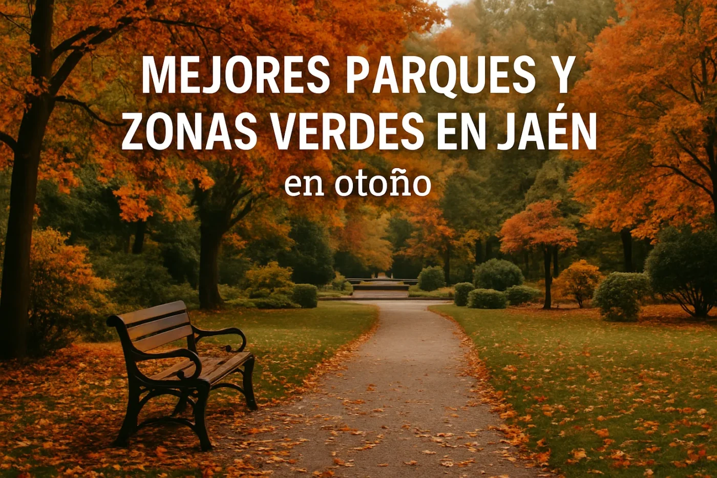 mejoresparquesyzonasverdesenJaenenotono Andalucía Noticias 24h mejores parques y zonas verdes en Jaén en otoño