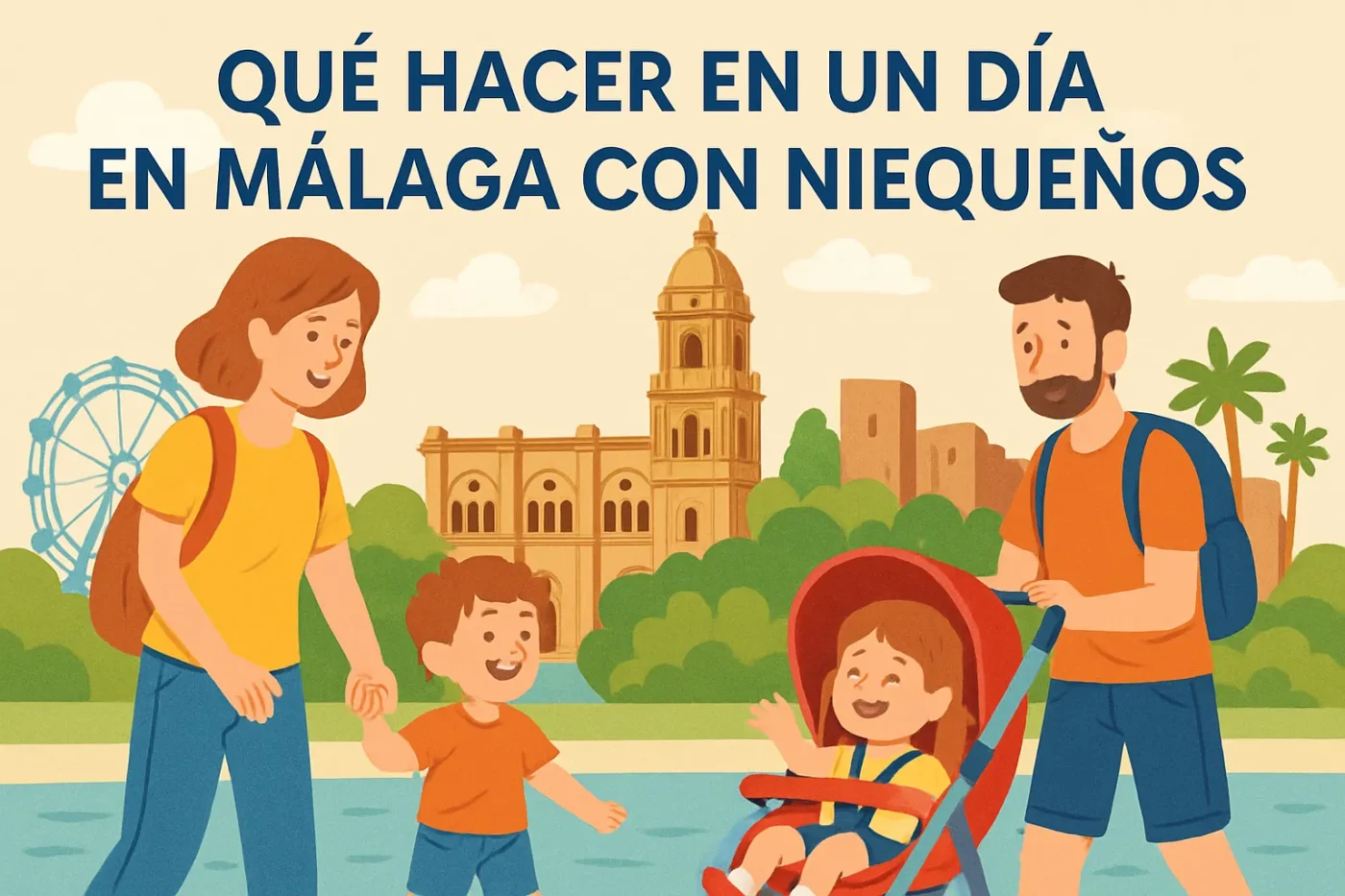 qué hacer en un día en Málaga con niños pequeños