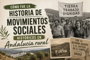 cómo fue la historia de Movimientos sociales históricos en Andalucía rural