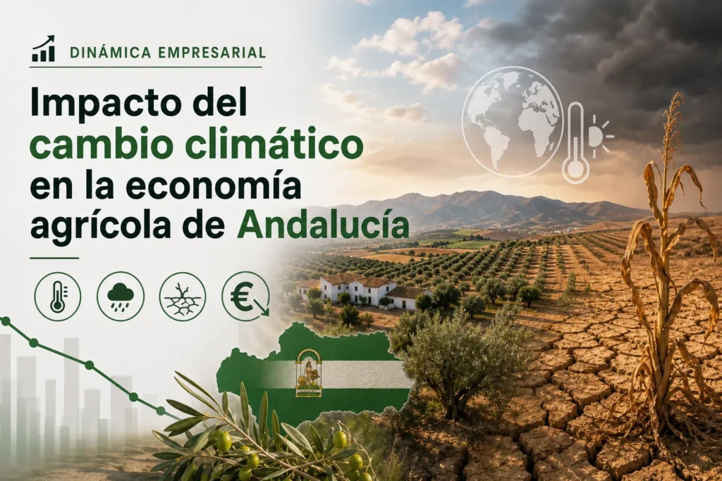 dinámica empresarial en Impacto del cambio climático en la economía agrícola de Andalucía