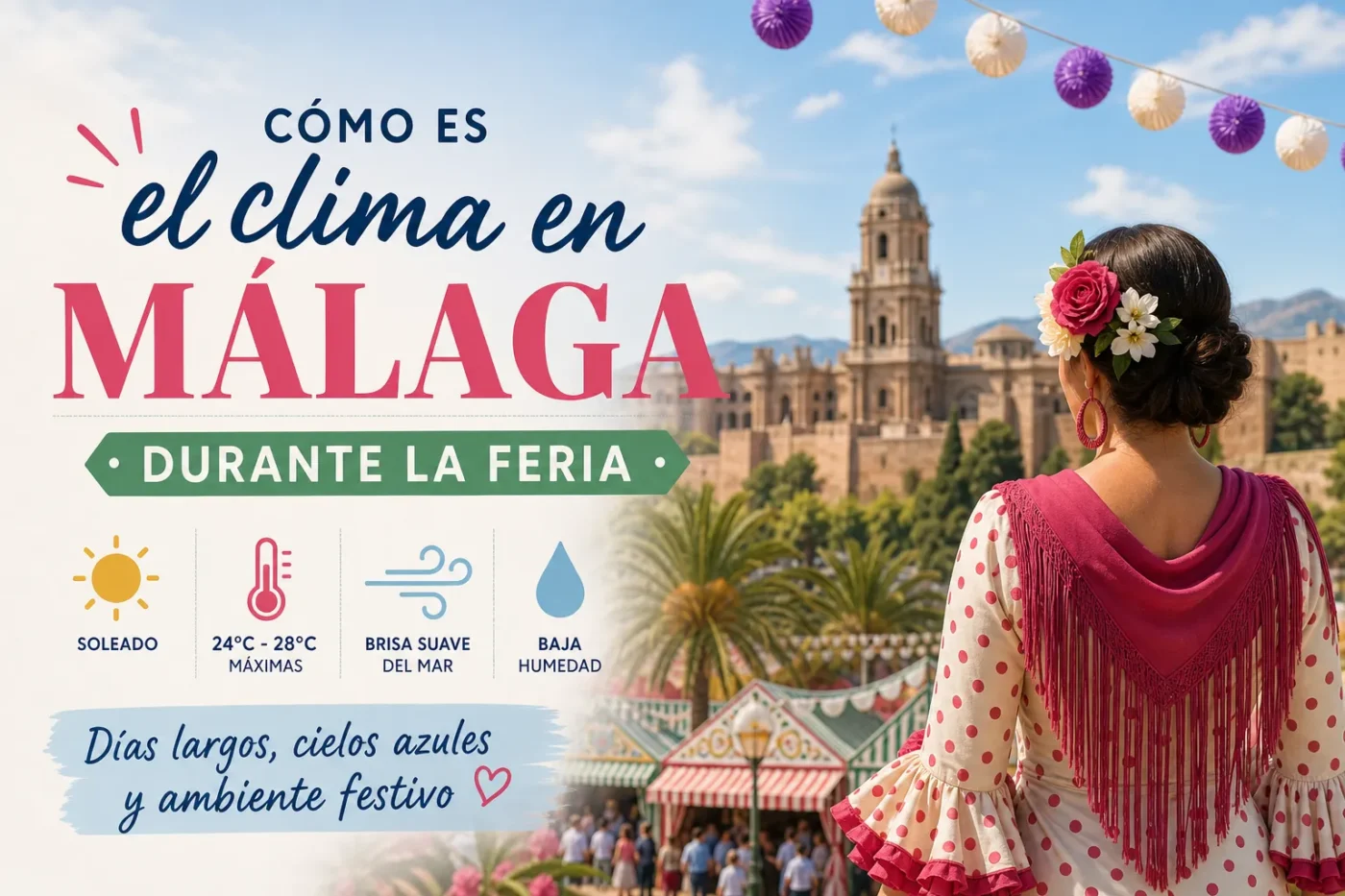 comoeselclimaenMalagadurantelaFeria Andalucía Noticias 24h cómo es el clima en Málaga durante la Feria