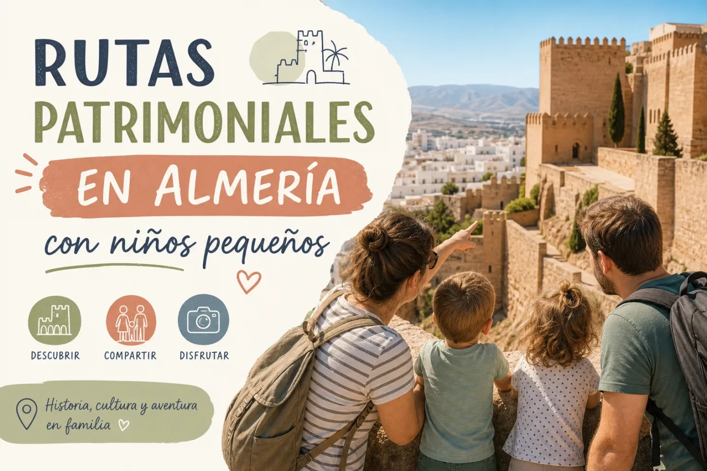 rutaspatrimonialesenAlmeriaconninospequenos Andalucía Noticias 24h rutas patrimoniales en Almería con niños pequeños
